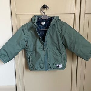 MEC Green Hooded Jacket size 12 months